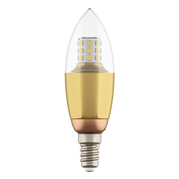 картинка Светодиодная лампа E14 7W 3000K (теплый) C35 LED Lightstar 940522 от магазина Точка света