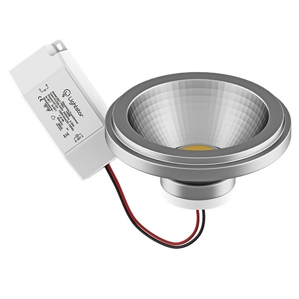 картинка Светодиодная лампа без цоколя 12W 4000К (белый) AR111 LED Lightstar 932104 от магазина Точка света