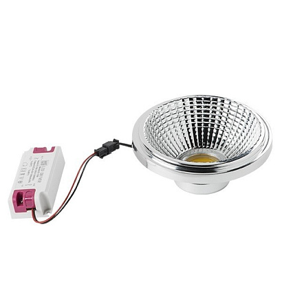 картинка Светодиодная лампа без цоколя 12W 3000К (теплый) AR111 LED Lightstar 932132 от магазина Точка света