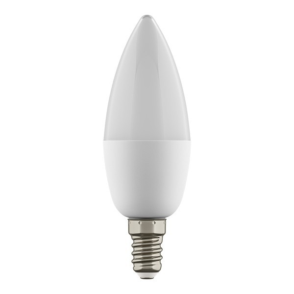 картинка Светодиодная лампа E14 7W 4000K (белый) C35 LED Lightstar 940504 от магазина Точка света